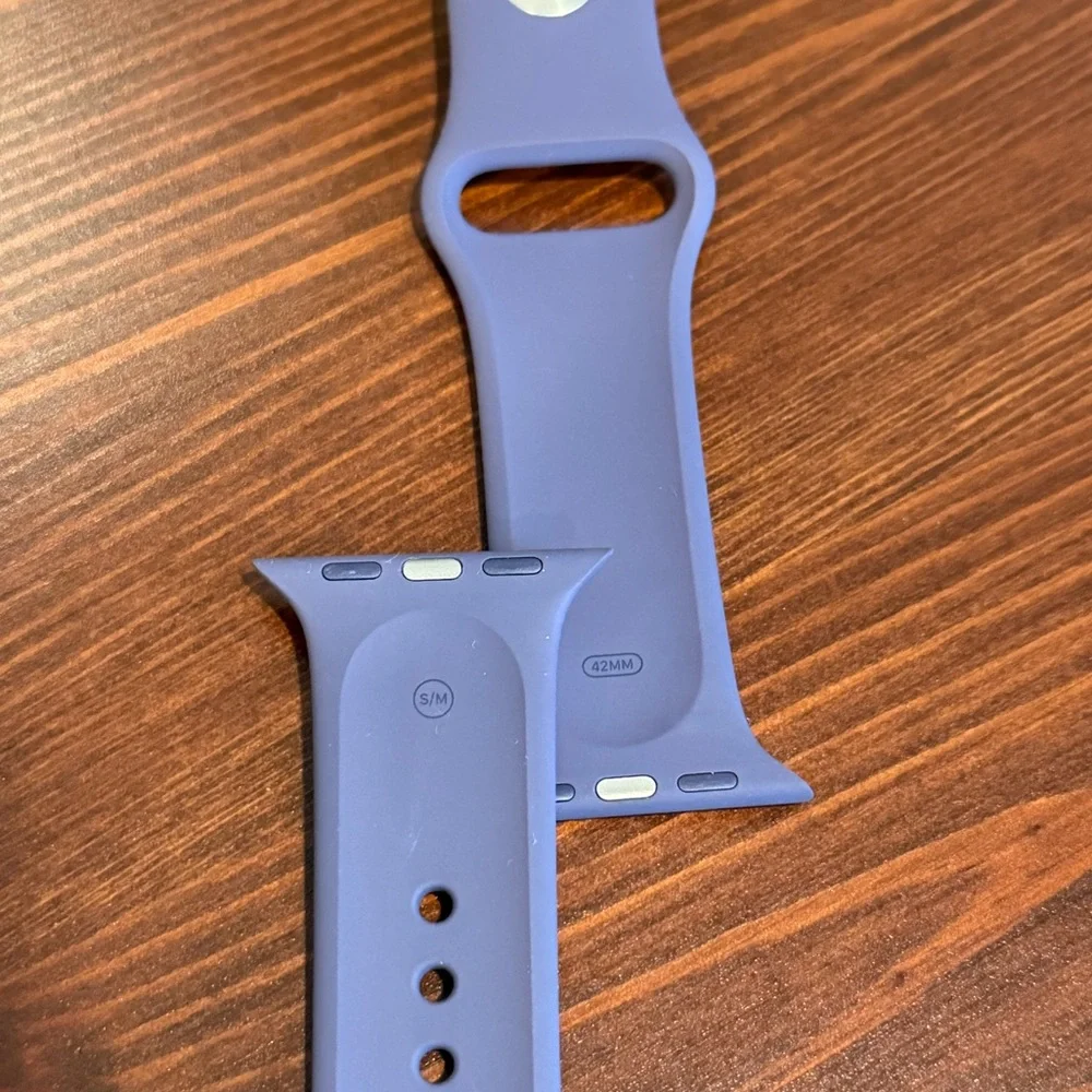 NEW Apple Watch Sport Band - Purple Fog - S/M, 42mm